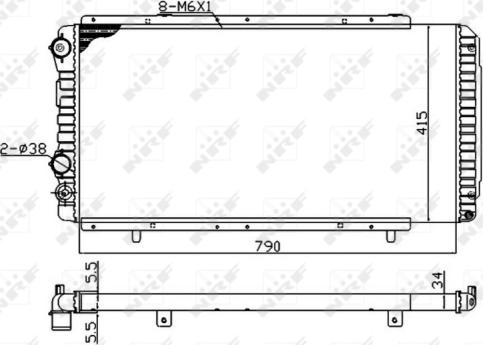 Wilmink Group WG1721787 - Радіатор, охолодження двигуна autozip.com.ua