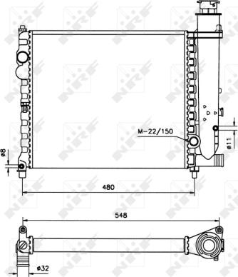 Wilmink Group WG1723493 - Радіатор, охолодження двигуна autozip.com.ua