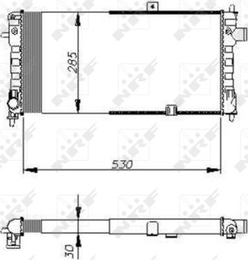 Wilmink Group WG1723492 - Радіатор, охолодження двигуна autozip.com.ua