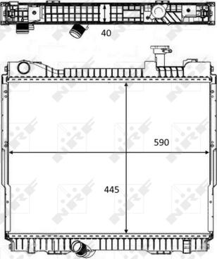 Wilmink Group WG1723435 - Радіатор, охолодження двигуна autozip.com.ua