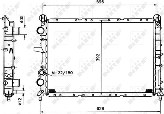 Wilmink Group WG1723596 - Радіатор, охолодження двигуна autozip.com.ua