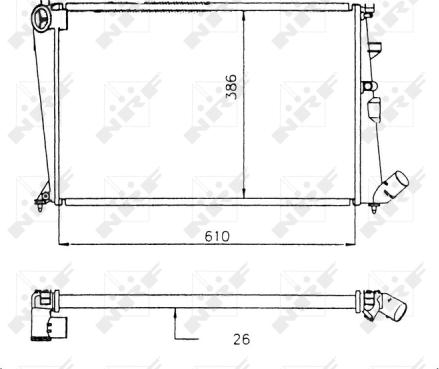 Wilmink Group WG1723559 - Радіатор, охолодження двигуна autozip.com.ua