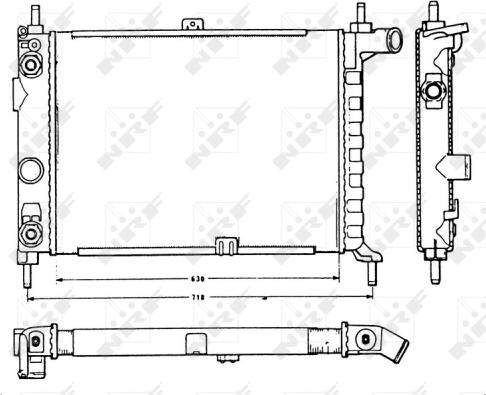 Wilmink Group WG1723503 - Радіатор, охолодження двигуна autozip.com.ua