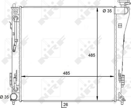 Wilmink Group WG1723626 - Радіатор, охолодження двигуна autozip.com.ua