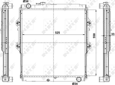 Wilmink Group WG1723063 - Радіатор, охолодження двигуна autozip.com.ua