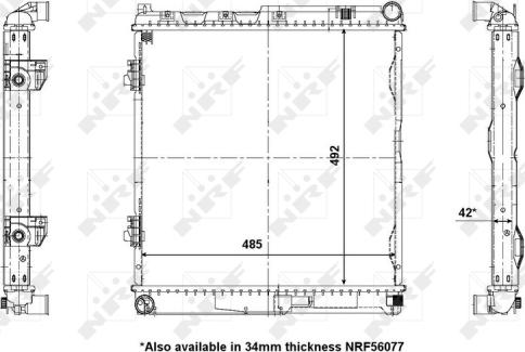 Wilmink Group WG1723082 - Радіатор, охолодження двигуна autozip.com.ua