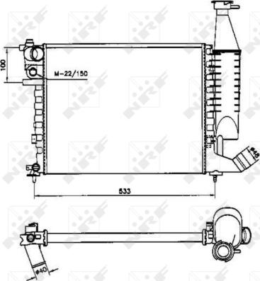 Wilmink Group WG1723169 - Радіатор, охолодження двигуна autozip.com.ua