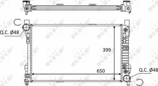 Wilmink Group WG1723344 - Радіатор, охолодження двигуна autozip.com.ua