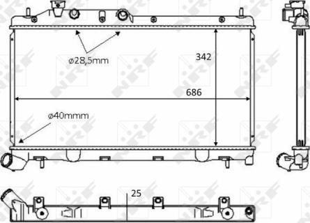 Wilmink Group WG1723340 - Радіатор, охолодження двигуна autozip.com.ua