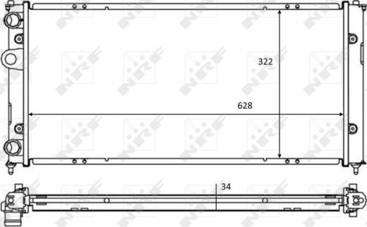 Wilmink Group WG1723341 - Радіатор, охолодження двигуна autozip.com.ua