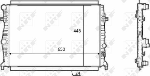 Wilmink Group WG1723351 - Радіатор, охолодження двигуна autozip.com.ua