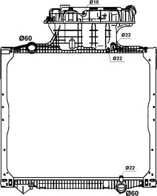 Wilmink Group WG1723249 - Радіатор, охолодження двигуна autozip.com.ua