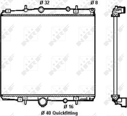 Wilmink Group WG1723273 - Радіатор, охолодження двигуна autozip.com.ua