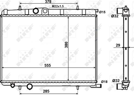 Wilmink Group WG1722982 - Радіатор, охолодження двигуна autozip.com.ua