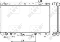 Wilmink Group WG1722429 - Радіатор, охолодження двигуна autozip.com.ua