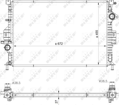 Wilmink Group WG1722619 - Радіатор, охолодження двигуна autozip.com.ua