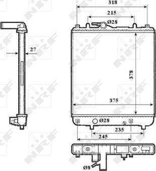 Wilmink Group WG1722632 - Радіатор, охолодження двигуна autozip.com.ua