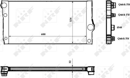 Wilmink Group WG1722625 - Радіатор, охолодження двигуна autozip.com.ua