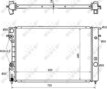 Wilmink Group WG1722675 - Радіатор, охолодження двигуна autozip.com.ua