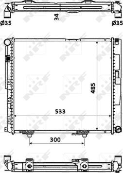 Wilmink Group WG1722678 - Радіатор, охолодження двигуна autozip.com.ua