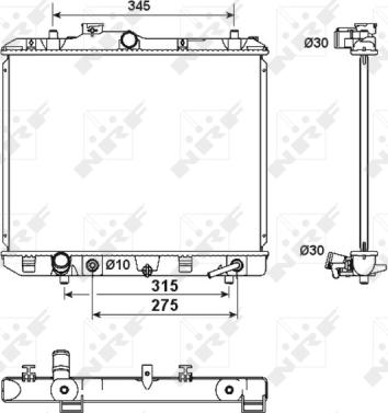 Wilmink Group WG1722094 - Радіатор, охолодження двигуна autozip.com.ua