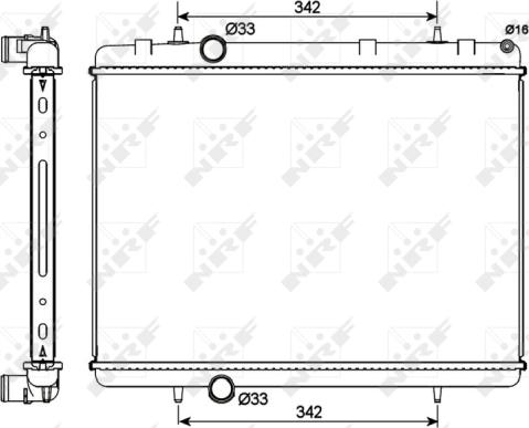 Wilmink Group WG1722048 - Радіатор, охолодження двигуна autozip.com.ua