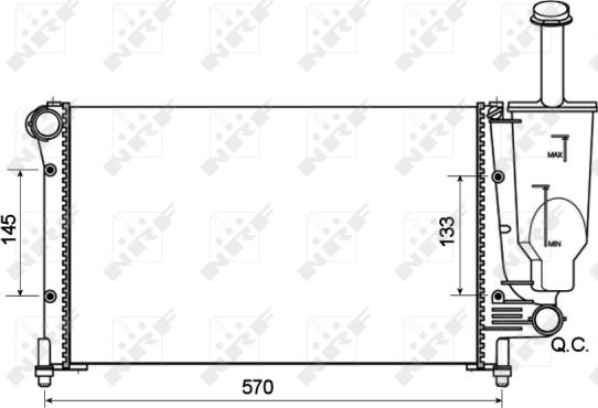 Wilmink Group WG1722065 - Радіатор, охолодження двигуна autozip.com.ua