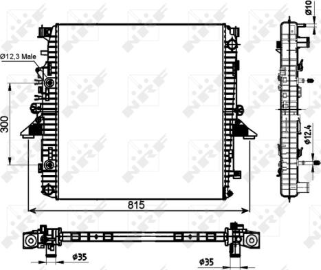 Wilmink Group WG1722034 - Радіатор, охолодження двигуна autozip.com.ua