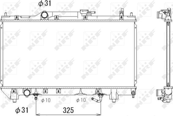 Wilmink Group WG1722184 - Радіатор, охолодження двигуна autozip.com.ua