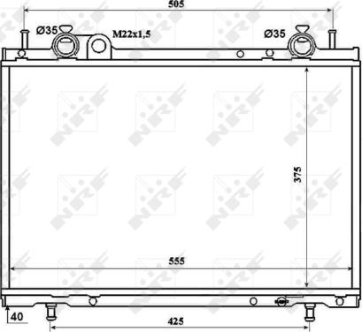 Wilmink Group WG1722134 - Радіатор, охолодження двигуна autozip.com.ua