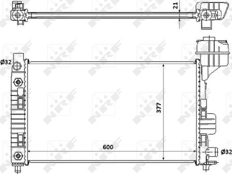 Wilmink Group WG1722893 - Радіатор, охолодження двигуна autozip.com.ua