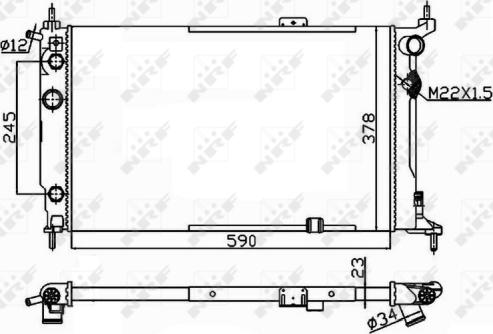 Wilmink Group WG1722836 - Радіатор, охолодження двигуна autozip.com.ua