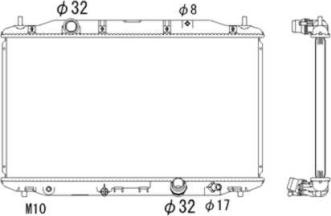 Wilmink Group WG1722396 - Радіатор, охолодження двигуна autozip.com.ua