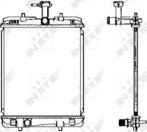 Wilmink Group WG1722338 - Радіатор, охолодження двигуна autozip.com.ua