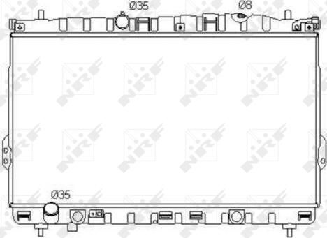 Wilmink Group WG1722235 - Радіатор, охолодження двигуна autozip.com.ua