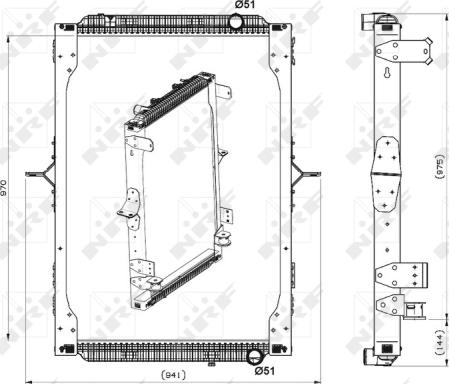 Wilmink Group WG1722759 - Радіатор, охолодження двигуна autozip.com.ua