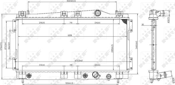 Wilmink Group WG1722756 - Радіатор, охолодження двигуна autozip.com.ua