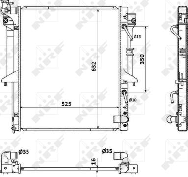 Wilmink Group WG1722709 - Радіатор, охолодження двигуна autozip.com.ua