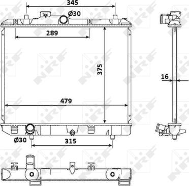 Wilmink Group WG1722718 - Радіатор, охолодження двигуна autozip.com.ua