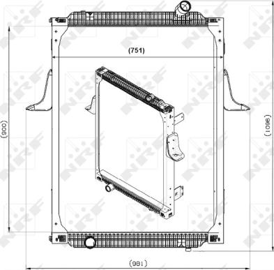 Wilmink Group WG1722775 - Радіатор, охолодження двигуна autozip.com.ua