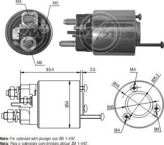 Wilmink Group WG1776622 - Тягове реле, стартер autozip.com.ua