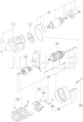 Wilmink Group WG2044949 - Стартер autozip.com.ua