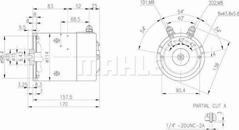 Wilmink Group WG2044415 - Електродвигун autozip.com.ua