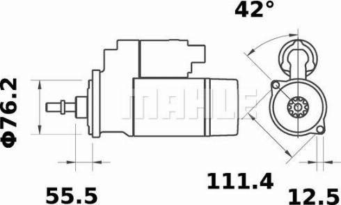 Wilmink Group WG2045411 - Стартер autozip.com.ua