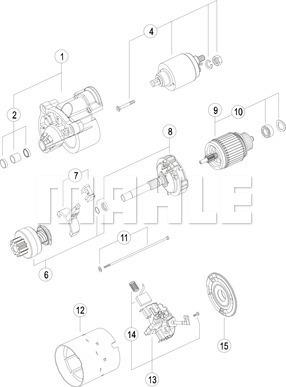 Wilmink Group WG2045180 - Стартер autozip.com.ua