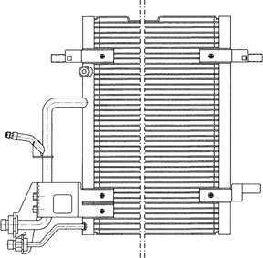 Wilmink Group WG2041565 - Конденсатор, кондиціонер autozip.com.ua