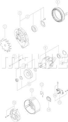 Wilmink Group WG2043506 - Генератор autozip.com.ua