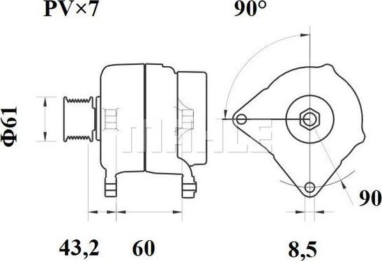 Wilmink Group WG2043852 - Генератор autozip.com.ua