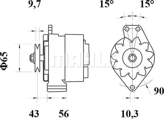 Wilmink Group WG2043736 - Генератор autozip.com.ua