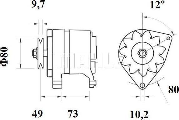 Wilmink Group WG2043722 - Генератор autozip.com.ua